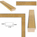 32x48 Frame Wide Antique Gold Copper Bronze Picture Frame