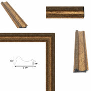 12x15 Frame Wide Antique Gold Victorian Picture Frame home or