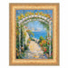 8.5x11 Frame Wide Antique Gold Victorian Picture Frame home or