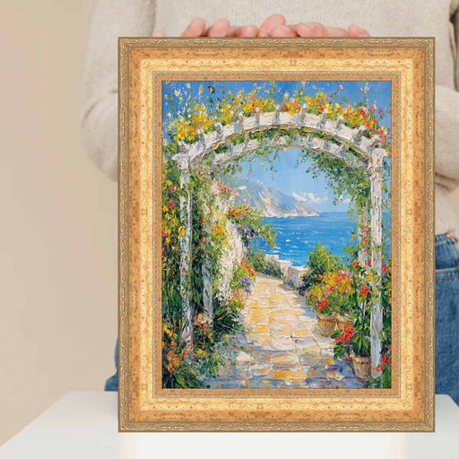 32x48 Frame Wide Antique Gold Victorian Picture Frame home or