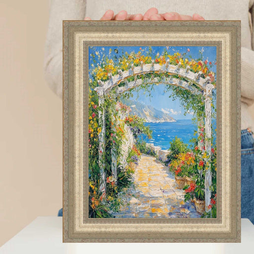 32x48 Frame Wide Antique Silver Victorian Picture Frame