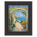 32x48 Frame Wide Black Bronze Leather Picture Frame