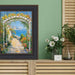 20x20 Frame Wide Black Bronze Leather Picture Frame