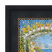 32x48 Frame Wide Black Scoop With Gold Bead Picture Frame