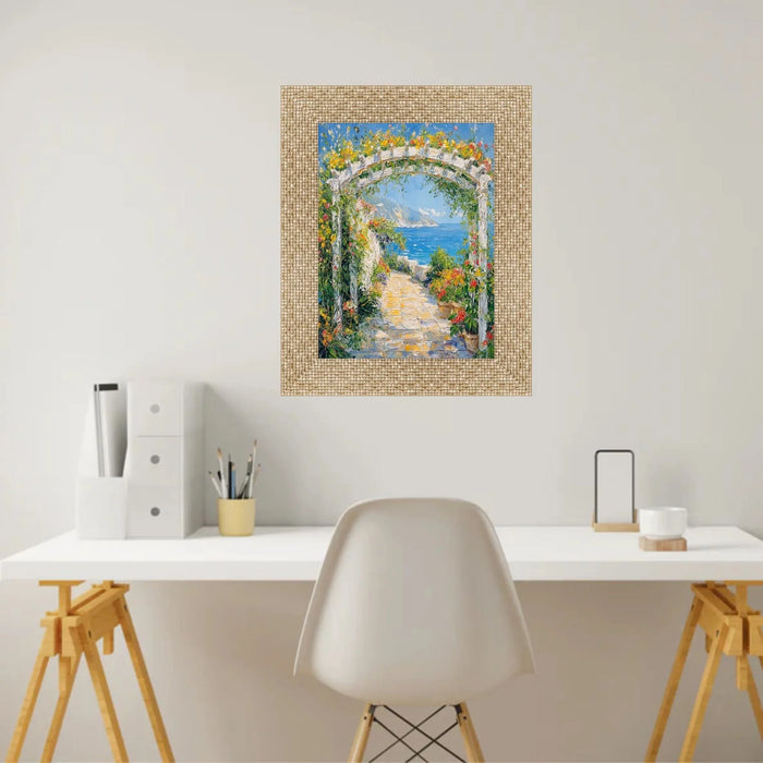 12x16 Frame Bright Gold Glitter Metallic Picture Frame - Modern Disco Retro