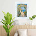 32x48 Frame Wide Bright White Glitter Gloss Picture Frame