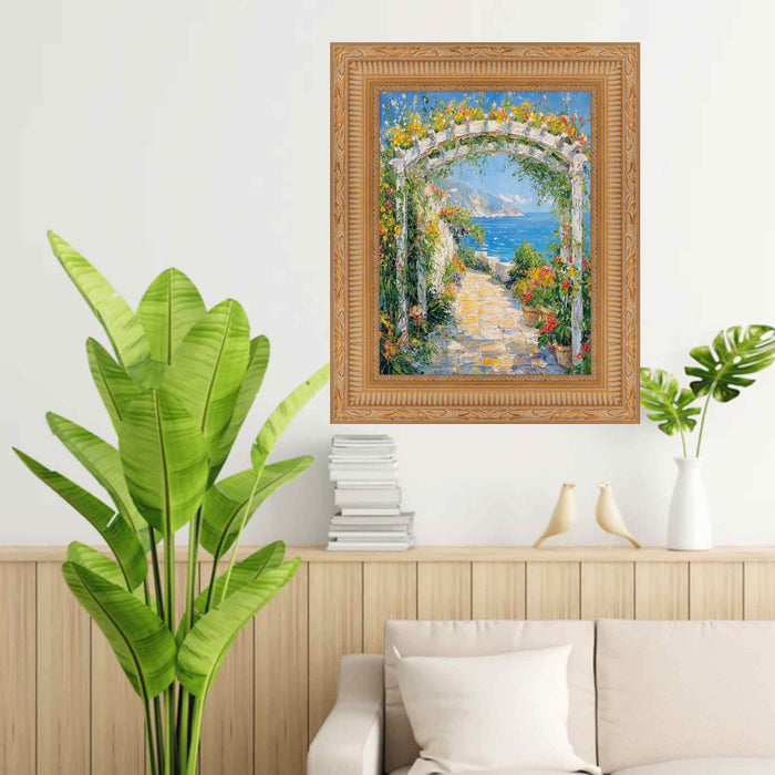 32x48 Frame Wide Colosseum Gold Leaf Scoop Picture Frame