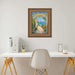 Wide Dark Gold Ornate Vine Picture Frame 
