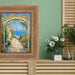 25x25 Frame Wide Gold Ornate Floral Picture Frame