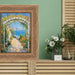 32x48 Frame Wide Gold Ornate Floral Picture Frame