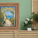 36x36 Frame Wide Gold Ornate Floral Picture Frame