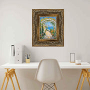 15x15 Frame Ornate Wide Italian Baroque Antique Silver Picture Frame