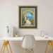 40x60 Frame Wide Luxury Burgundy Gold Panel Picture Frame