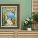 40x60 Frame Wide Luxury Burgundy Gold Panel Picture Frame
