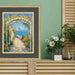 32x48 Frame Wide Luxury Burgundy Gold Panel Picture Frame