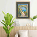 Wide Luxury Burgundy Gold Panel Picture Frame Office Décor