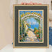 32x48 Frame Wide Luxury Burgundy Gold Panel Picture Frame