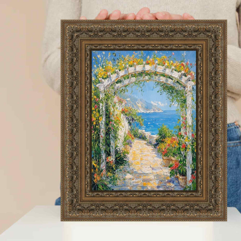 12x12 Frame Wide Luxury Vintage Antique Gold Picture Frame