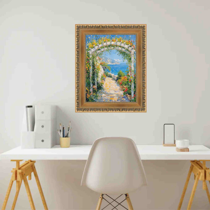 32x48 Frame Wide Roman Gold Ornate Picture Frame