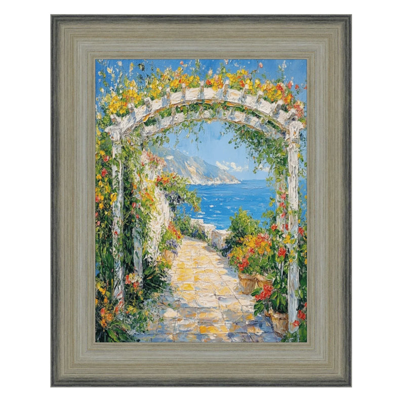 16x16 Frame Wide Scoop Brushed Silver Picture Frame