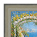 20x40 Frame Wide Scoop Brushed Silver Picture Frame