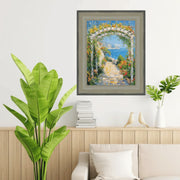 32x24 Frame Wide Scoop Brushed Silver Picture Frame