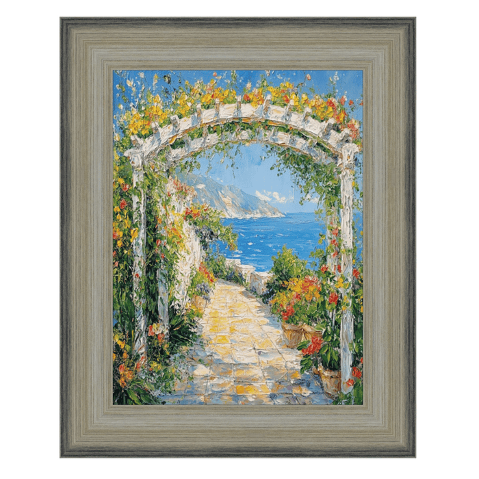 32x48 Frame Wide Scoop Brushed Silver Picture Frame