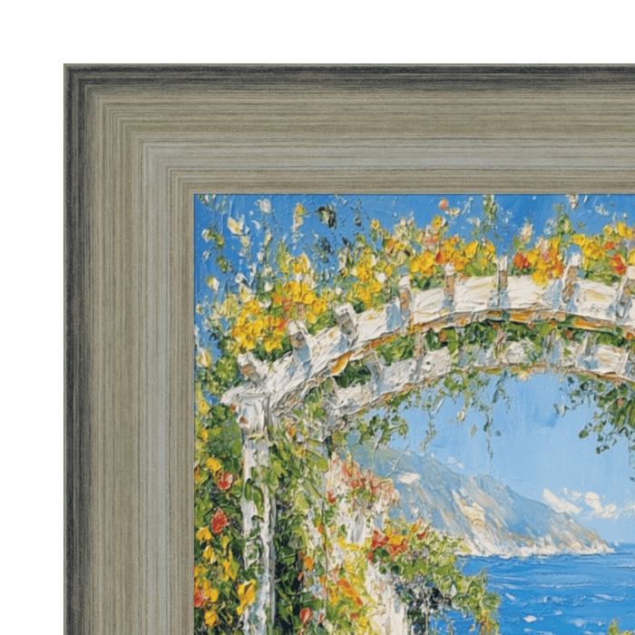 32x48 Frame Wide Scoop Brushed Silver Picture Frame