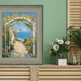 32x48 Frame Wide Scoop Brushed Silver Picture Frame