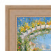 32x48 Frame Wide Silver Leaf Scoop With Beads Picture Frame
