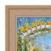 20x20 Frame Wide Silver Leaf Scoop With Beads Picture Frame