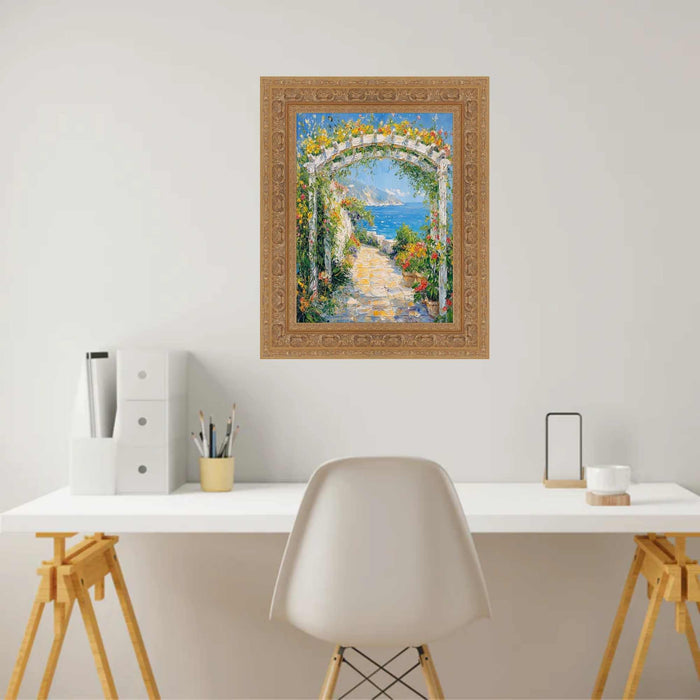 32x48 Frame Wide Sistine Chapel Gold Italian Picture Frame