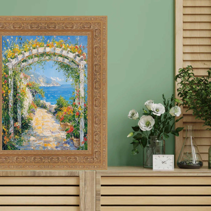 32x48 Frame Wide Sistine Chapel Gold Italian Picture Frame