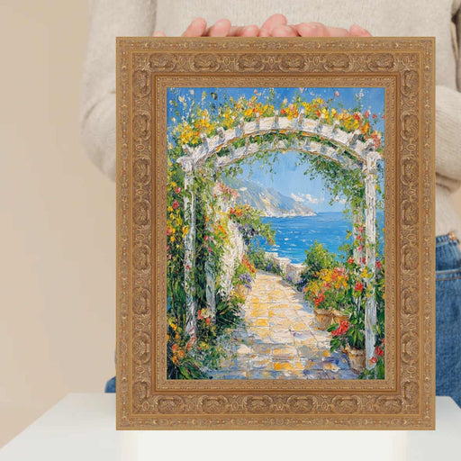 32x48 Frame Wide Sistine Chapel Gold Italian Picture Frame