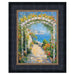 32x48 Frame Wide Venetian Black With Gold Luxury Picture Frame