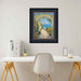 32x48 Frame Wide Venetian Black With Gold Luxury Picture Frame