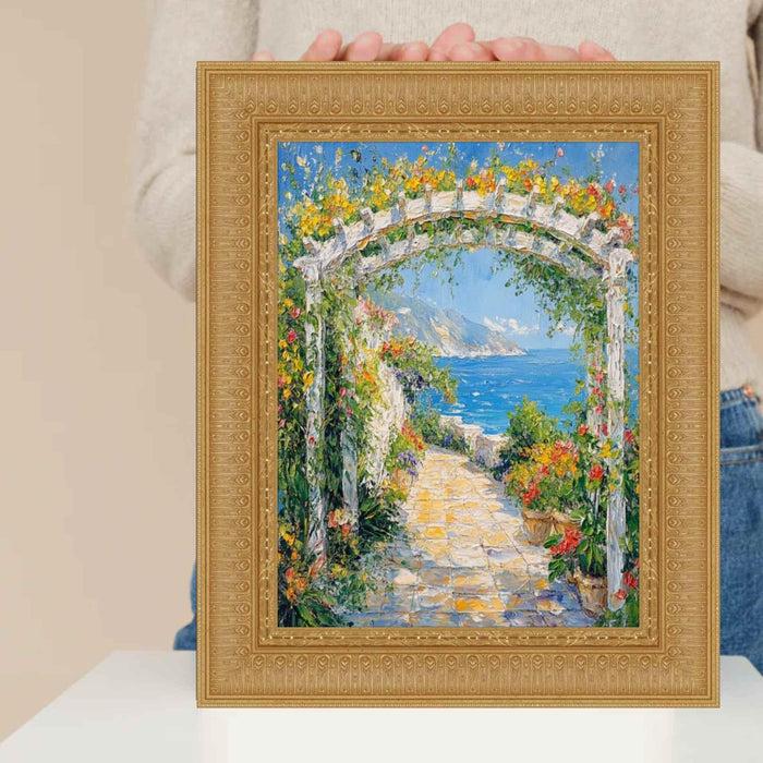 27x40 Frame Wide Victorian Gold Baroque Picture Frame