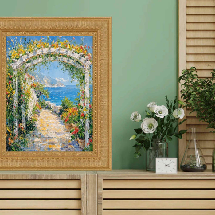 32x48 Frame Wide Victorian Gold Baroque Picture Frame