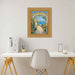 Wide Victorian Gold Baroque Picture Frame Home Office