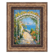 24x30 Frame Wide Vintage Spanish Gold Ornate Picture Frame