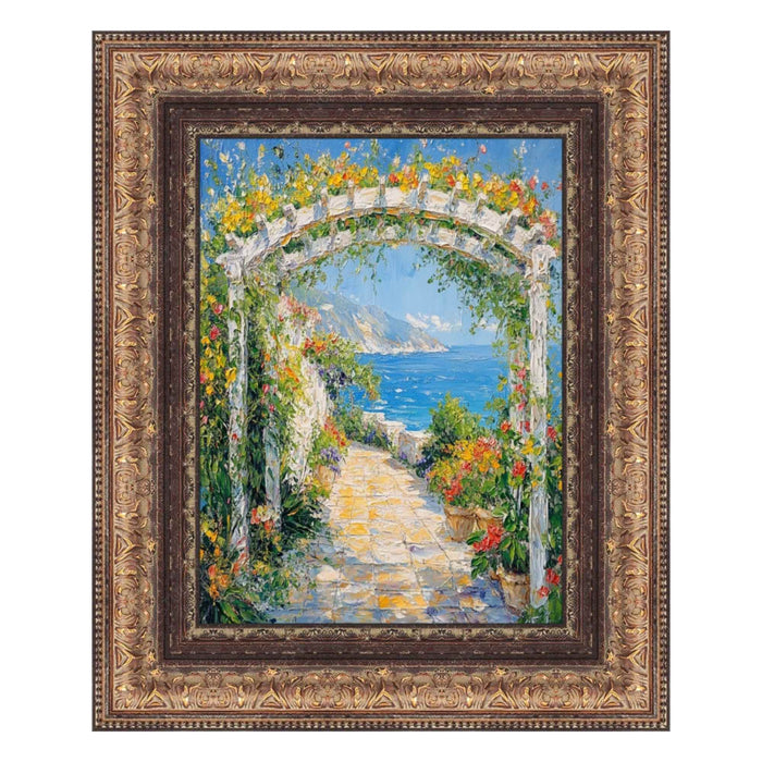 32x48 Frame Wide Vintage Spanish Gold Ornate Picture Frame