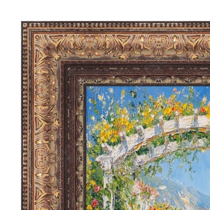32x48 Frame Wide Vintage Spanish Gold Ornate Picture Frame