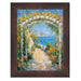 32x48 Frame Wood Grain Mahogany Ven Slope Picture Frame