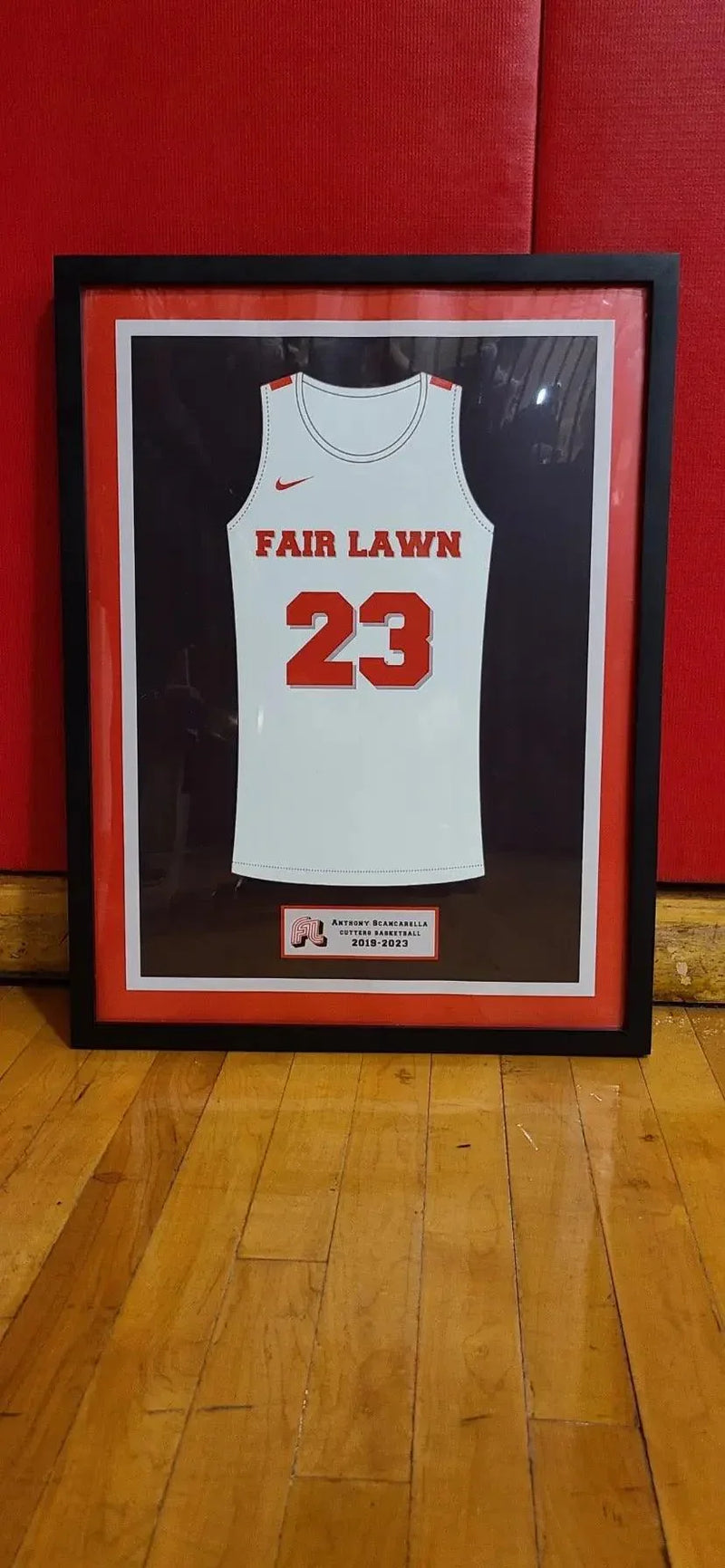 Basketball Senior Night Gift Idea High School Collage Football Baseball - Modern Memory Design Picture frames - New Jersey Frame shop custom framing