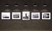 Black and White Photography New York City Set of 5 Framed art - Modern Memory Design Picture frames - New Jersey Frame shop custom framing