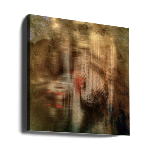 Venetian symphony 2 by Michel Romaggi Square Canvas Print Art for Modern Home Decor. Decorate your office or living room with canvas artwork