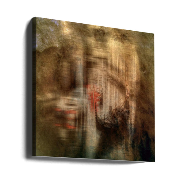 Venetian symphony 2 by Michel Romaggi Square Canvas Print Art for Modern Home Decor. Decorate your office or living room with canvas artwork