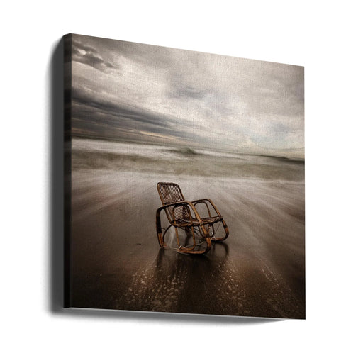 La sedia by Massimo Della Latta Square Canvas Print Art for Modern Home Decor. Decorate your office or living room with canvas artwork