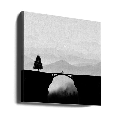 Dream vacation by Hadi Malijani Square Canvas Print Art for Modern Home Decor. Decorate your office or living room with canvas artwork