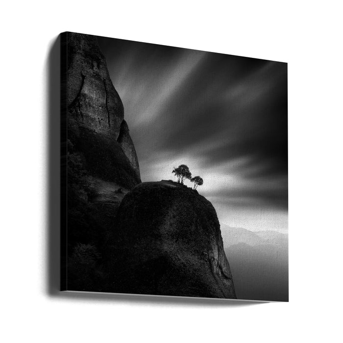 Meteora Impressions by George Digalakis Square Canvas Print Art for Modern Home Decor. Decorate your office or living room with canvas artwork